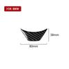 New Carbon Fiber Car Inner Steering Wheel Panel Trim Cover For BMW X1 E84 11-15
