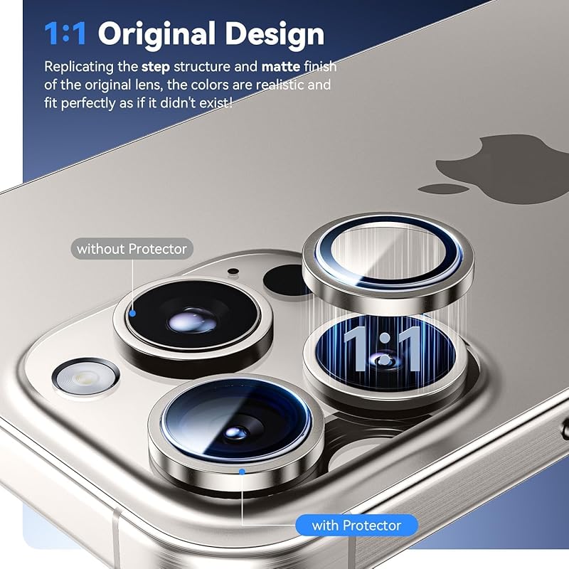 Gadgetbite Camera Lens Protector For Iphone 15 6.1& Iphone 15 Plus 6.7, Tempered Glass Camera Lens Protector Tempered Gl 0 розовый