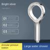 Universal Interface Pressurized Shower Head Supercharged High Pressure Shower Spray Nozzle Large Discharge Water Saving