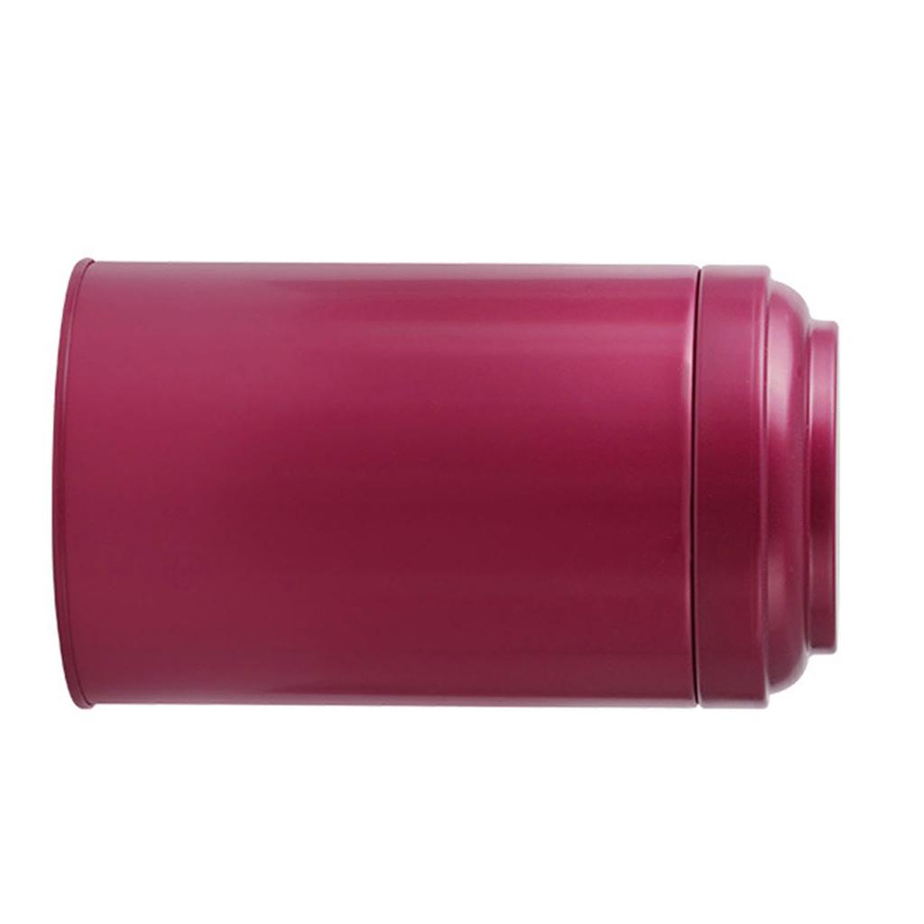 Tea Canister Storage Container Box Tinplate Bottle for Loose Leaf Tea Coffee Bean Storing Short Tins Housewife Gift