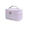 Square Women  Makeup Bag Waterproof Cosmetics  Storage Bag Portable Travel Washroom Bag  Bathroom