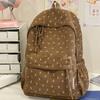 Spring new Korean ins sweet wind bow girl heart travel backpack high value middle school student backpack