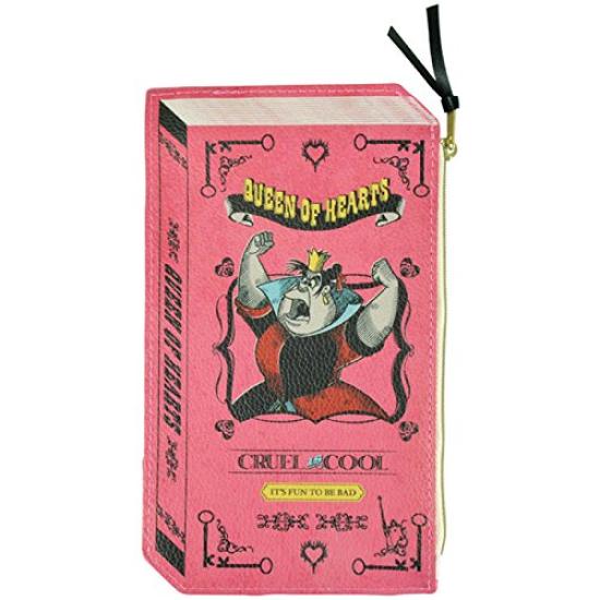 

iUP 2D Королева 12 x x Злодеи Диснея Сумочка в форме книги, Сердечки, 2,5 20,5 см,