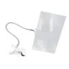 Large Magnifying Glass with Clip 4X Magnification Large Clear Lens Flexible Hose Magnifier for Reading Repair Crafts