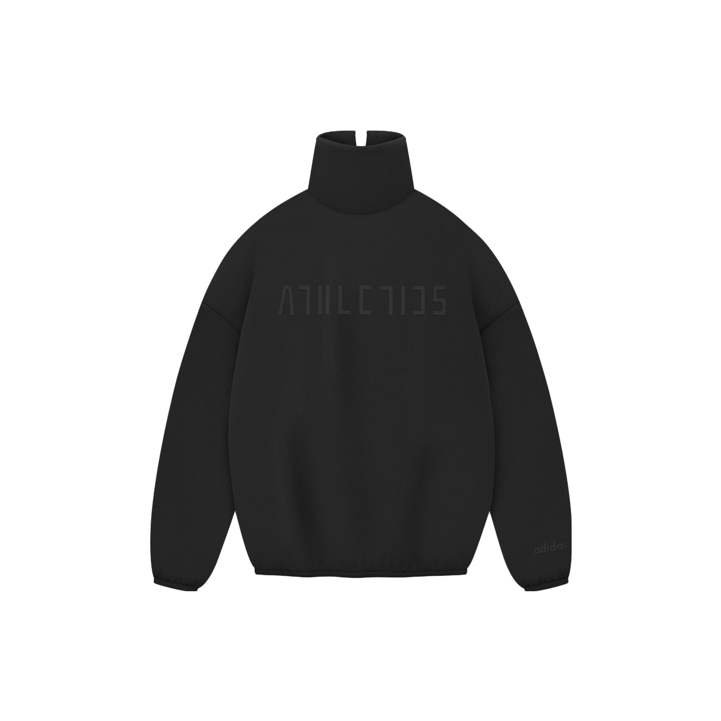adidas x Fear of God Athletics Suede Fleece Mock Neck Black Men s IY0940