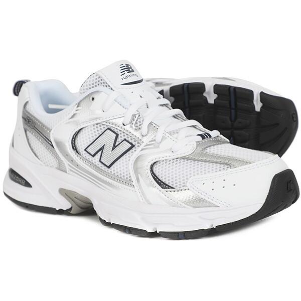 New Balance Genuine 530 Gs White Silver Metallic Indigo