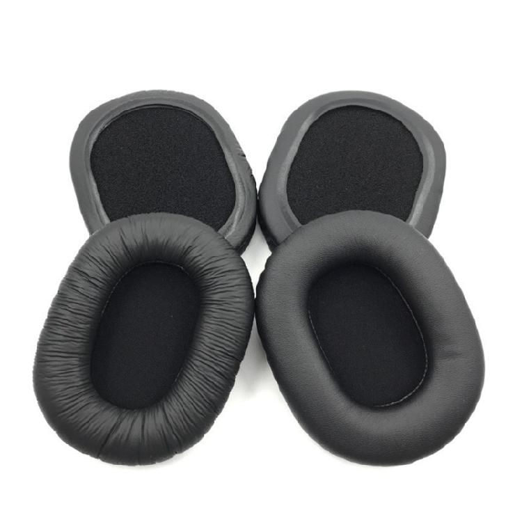 Protein Leather Earphone Ear Cushions Headband for MDR-7506 MDR-900ST Prolonged Comfort