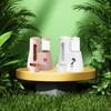 2-in-1 Hamster Water Bottle & Food Dispenser - Leak Proof Design For Glass/wire Cages