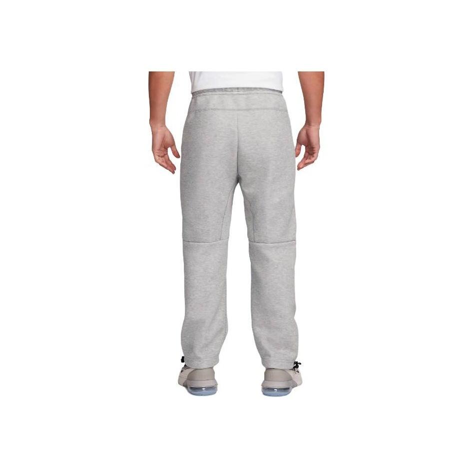 Nike Drawstring Fleece Knit Sports Pants Men Bottoms Dark-Grey FB8013-063