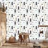Wallpaper Trees Nature and Clouds for Living Room and Bedroom 50x1000