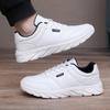 Fashion Men's Sneakers Sports Casual Shoes Leather Outdoor Men Walking Shoe Four Seasons Soft Bottom
