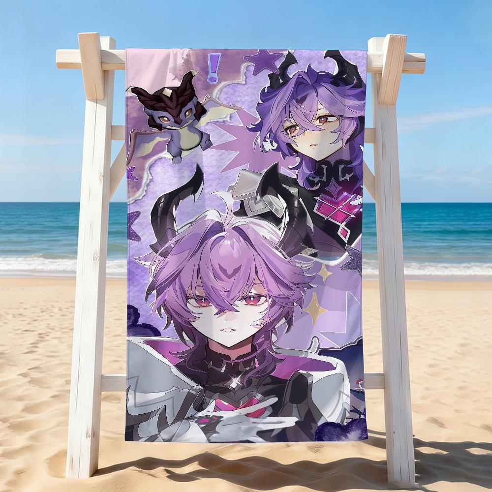Game Genshin Impact Durin Towel Drying Bath Towel Applicable To Light Swimming Camping Yoga Beach Out