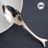 Thickened 304 Stainless Steel Spoon, Cute Dolphin Fish Soup Spoon, Dessert Spoon, Creative Baby Feeding Spoon