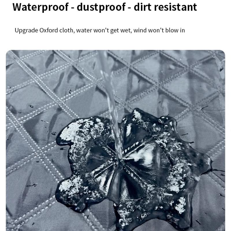 Magnetischer Winter Dicke Türvorhang - Einfach zu installieren - Kein Bohren - Hält Kälte draußen & Wärme drinnen - Winddichter Trennvorhang