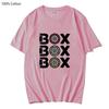 Box Box Box T-Shirts for Women Tyre Compound V2 Tshirt Women's Short Sleeve Top Clothes Funny Games Women Clothing