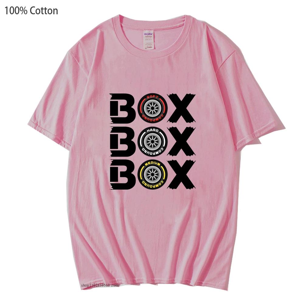 Box Box Box T-Shirts for Women Tyre Compound V2 Tshirt Women's Short Sleeve Top Clothes Funny Games Women Clothing