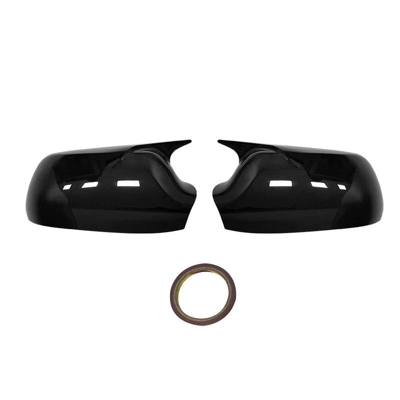 

Для Mazda 2 3 6 2003 2004 2005 2006 2007 2008 крышка бокового зеркала заднего вида крышка крыла внешняя дверь чехол заднего вида отделка из углеродного волокна Gloss Black