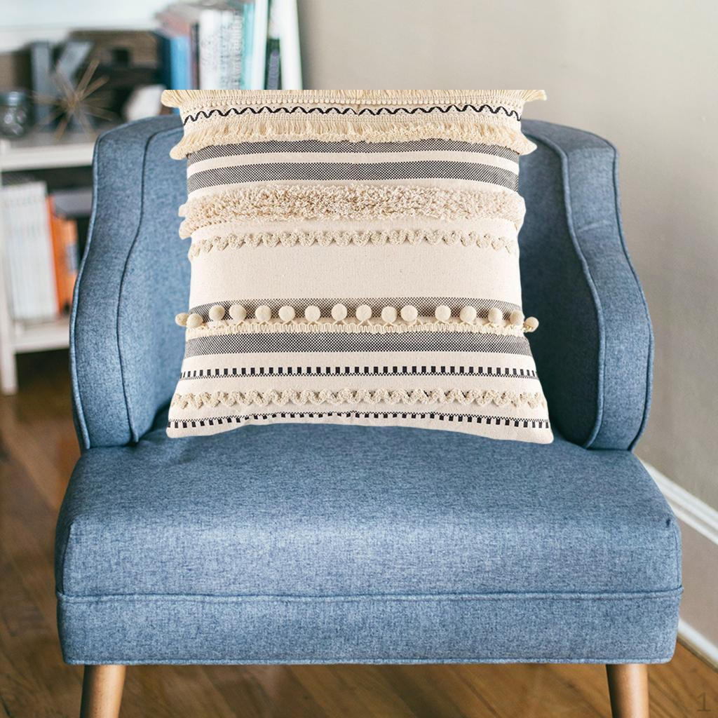 

Наволочки в стиле бохо с стеганым узором - Чехлы для подушек, тканые чехлы для подушек Square 45x45cm