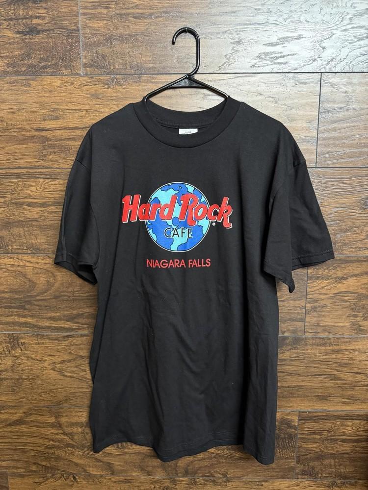 Винтажная футболка Hard Rock Cafe Ниагарский водопад Мерч - L Унисекс Футболка XXXXL