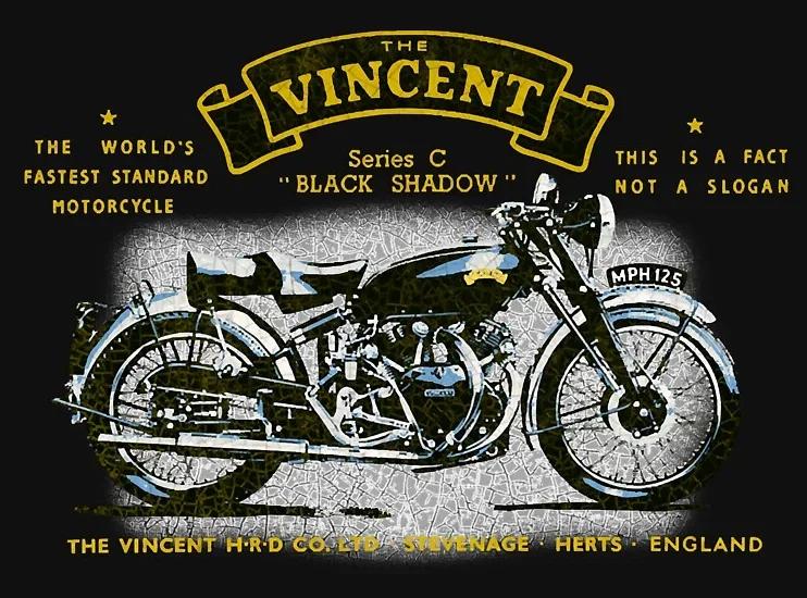 

Classic Black Shadow Motorcycle TShirt New 100 Cotton Short Sleeve ONeck Harajuku Casual Mens Tshirt Streetwear S