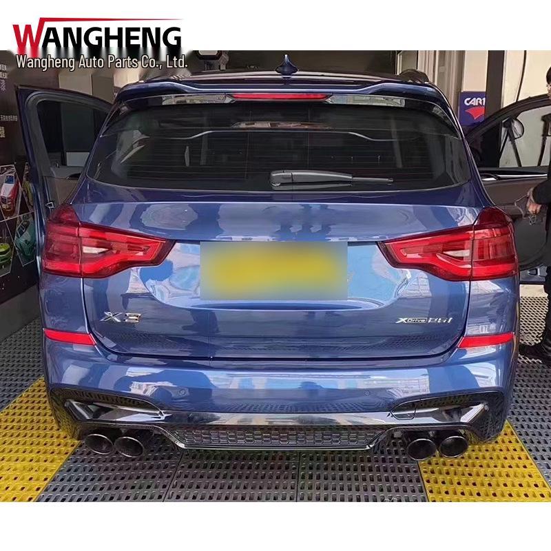Carbon Fiber Rear Diffuser for BMW X3 G01 Early Model Bumper Accessories