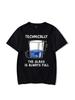 Y2k T Shirt For  Physics Technically The Glass Is Always Graphic T Shirts Tops Short Sleeve T Shirt Harajuku Fashion T-Shirts