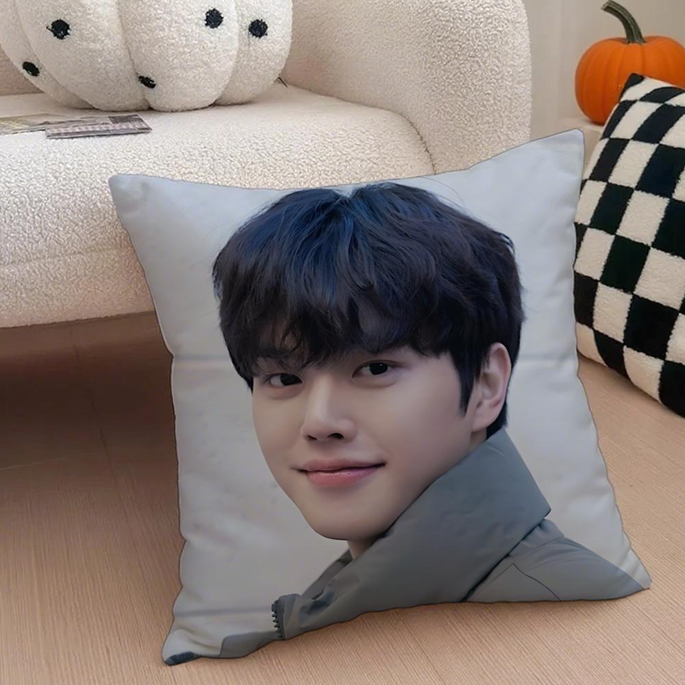 Handsome Charming Korean Actor SSong Kang Cushion Cover Throw Pillow Cover Hidden Button Durable Polyester Chair Cushion 30X30cm