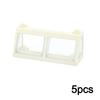 Train Windshield for Bricks Parts 5PCS Building Blocks 13760 + 13569 2X6X2 Frame DIY Educational Construction Christmas Gift Toy