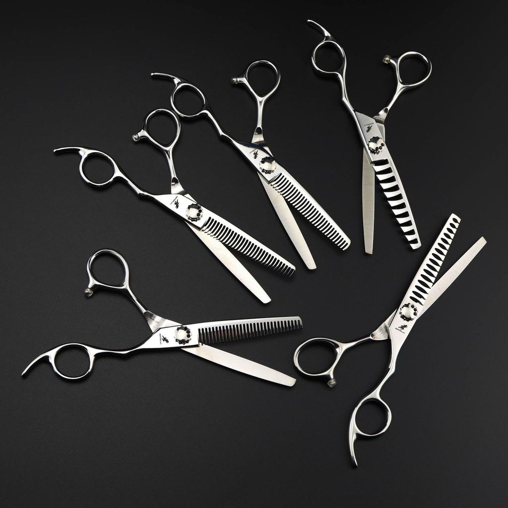 6.0 Inch Green Gem Model, Hair Scissors, Haircut, Flat Scissors, Bangs, Tooth Scissors, Antlers, Fish Bone, Non-Marking Tooth Scissors.