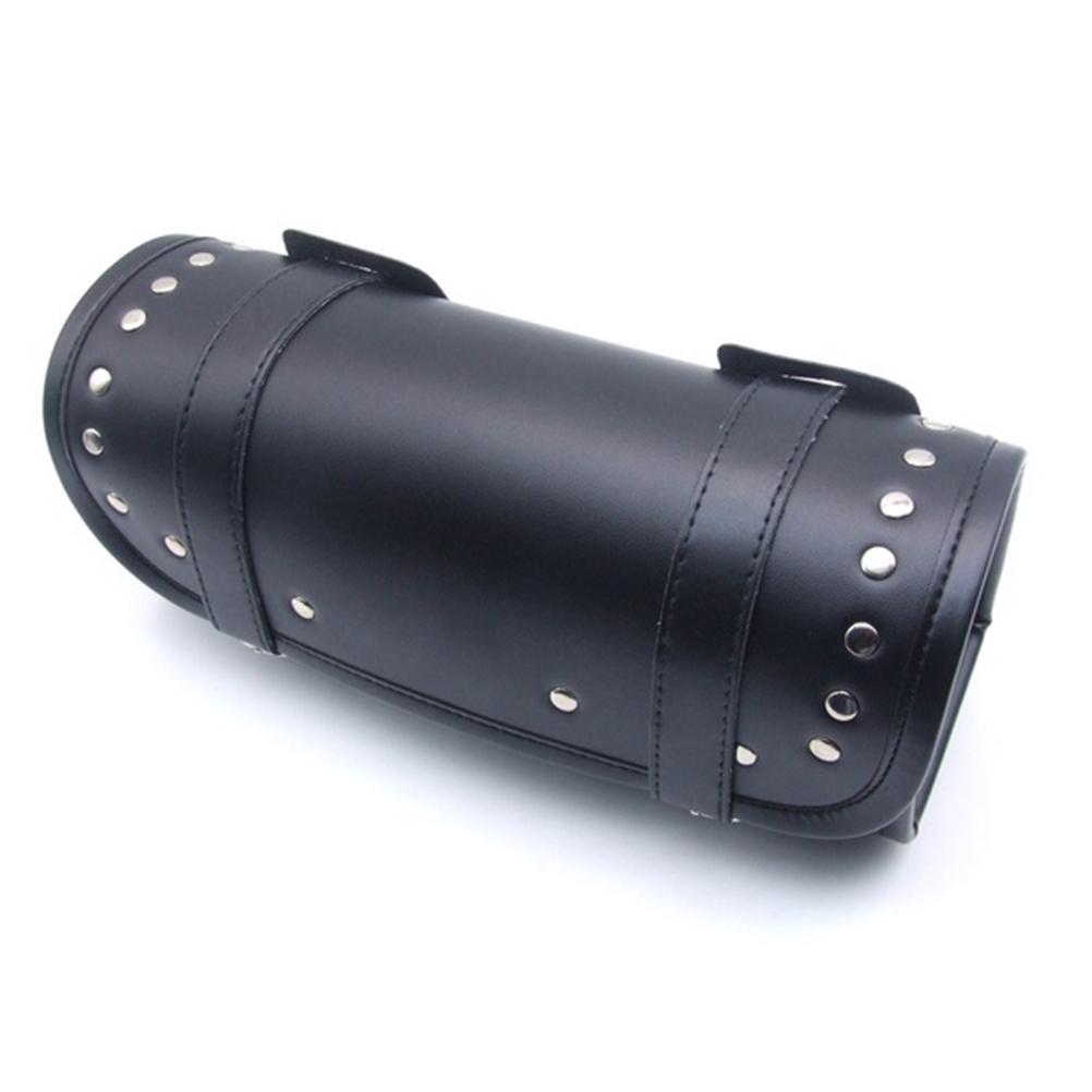 Univerzální kožené motocyklové cestovní tašky Sedlová taška Válcová taška Úložná brašna na nářadí