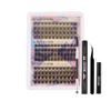 148 Clusters Mix And Match Thick C-Song False Eyelash Set Natural Curl Diy Segmented Eyelashes