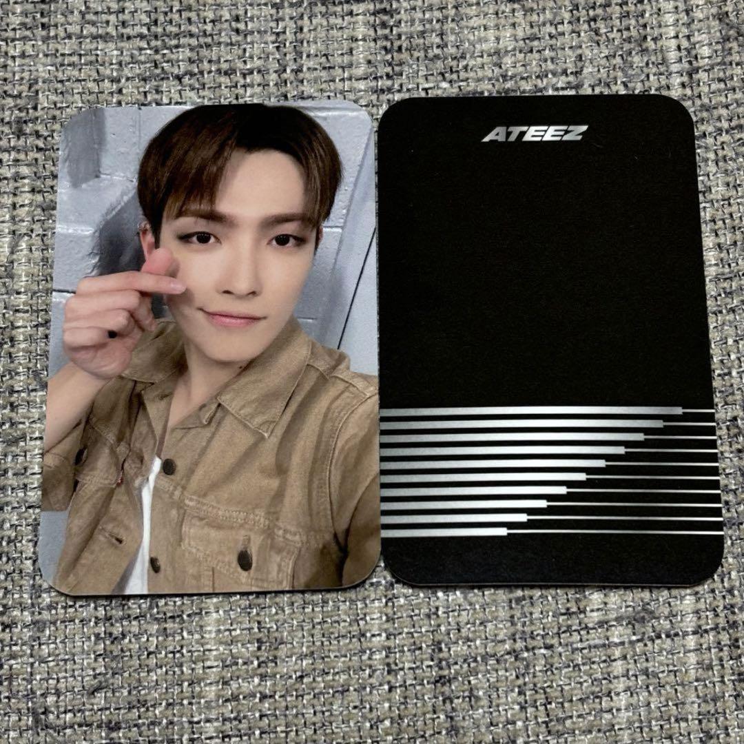 

[Б/В] ATEEZ WORK TO LIVE TOKTOQ Бонусна торгова картка Хонджун