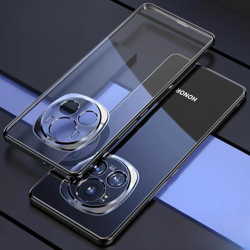 For Honor Magic6 Pro Electroplating Phone Case For Honor magic6Pro Lens All-inclusive Silicone Soft Shell Back Cover Cases