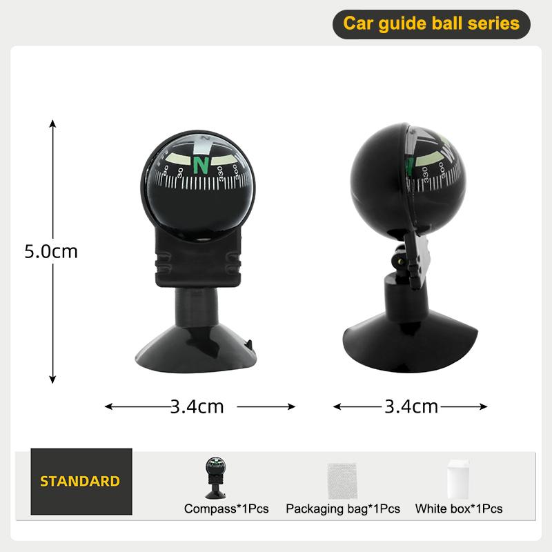 

Автомобильный компас Компас для автомобиля с уклономером Автомобильный компас-шар Аксессуары для приборной панели автомобиля Универсальный компас для автомобиля грузовика