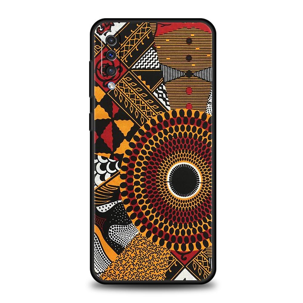 

Phone Case For Samsung Galaxy A16 A14 A12 A54 A52 A50 A22 A20e A06 A04s A32 A72 A70 A30 A34 Cover Africa Map Geography Painted Samsung A50