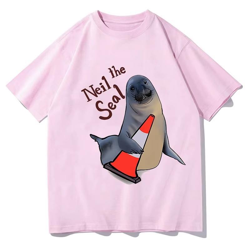 Unisexs And Unisexs Versatile Fashion Tshirt Pattern Printed Summer Short Sleeve Street Style Casual Fashion Pure Cotton Tshirt