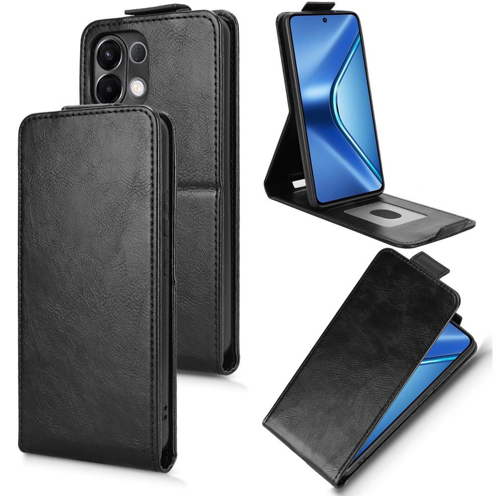 For Oppo K13 5G/K12s Stand Case Magnetic Clasp Vertical Flip Leather Phone Cover with Card Holder