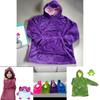 Huggle Pets Hoodie Cute Stuffed Animal Character Oversized Blanket
