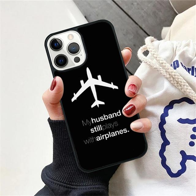Aircraft Airplane Plane fly travel cloud Phone Case Cover For iPhone 17 Air 15 16 14 13 12 Pro Max 11 Pro Max Plus