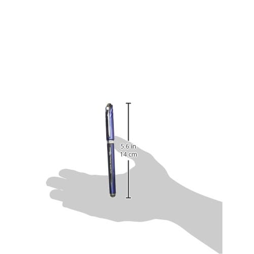 Pentel Ballpoint Pen Gel Ink Energel Euro 0.5mm Blue Axis BLN25-A Black