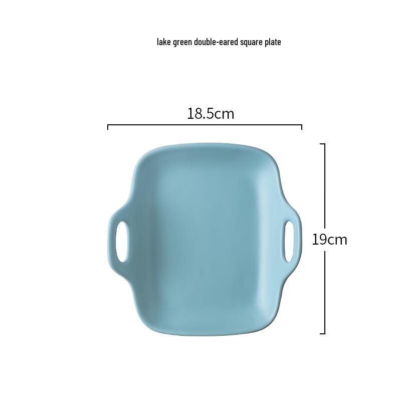 ZISIZ Nordic Ceramic Square Plates