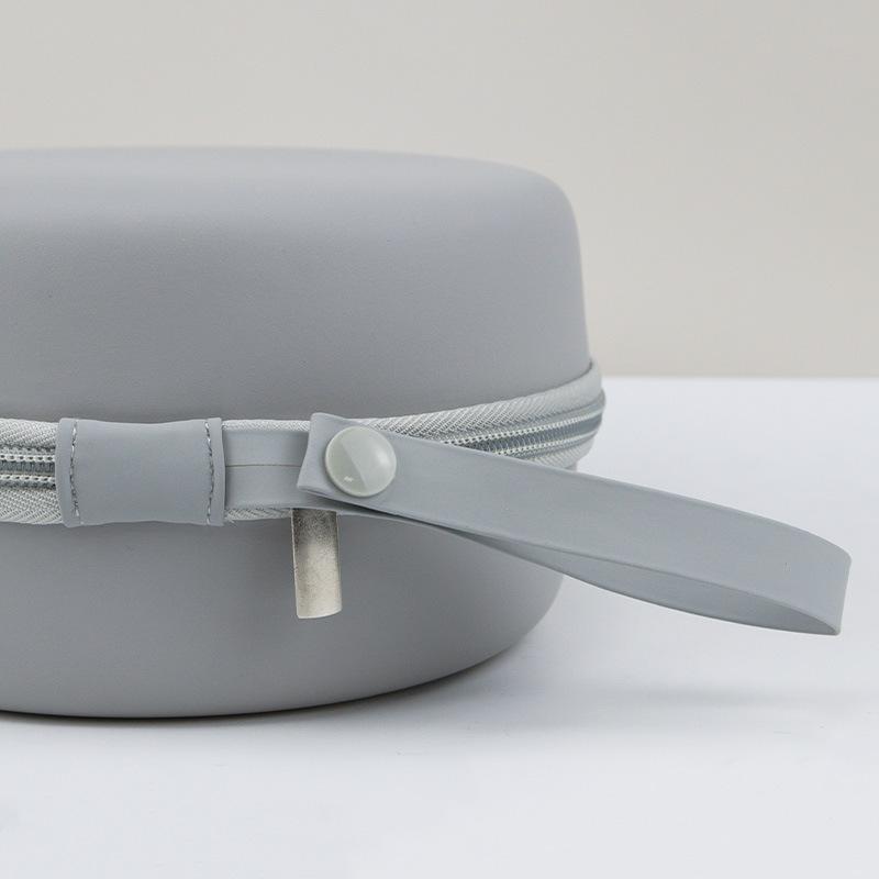 Travel U Shape Cervical Pillow EVA Hard Storage Box with Bag for Airplane Train and Car Accessories