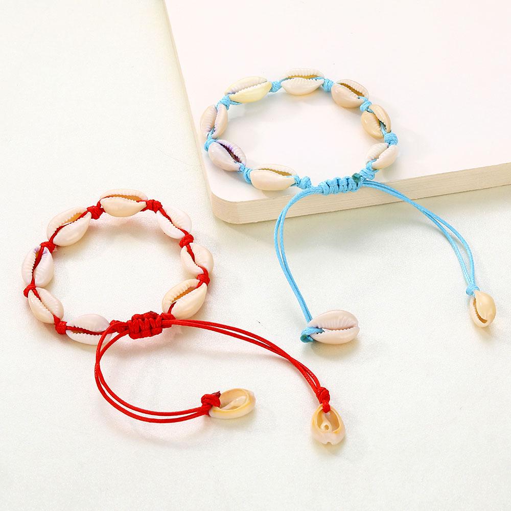 2024 natürliche Muschel Armband Böhmischen frauen Bunte Handgemachte Bnagle Armband Party Geschenk Schmuck
