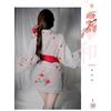 Sexy Lingerie Pure Desire Thin Perspective Strawberry Kimono Seduction Hot Pajamas Bed Passion Uniform Set
