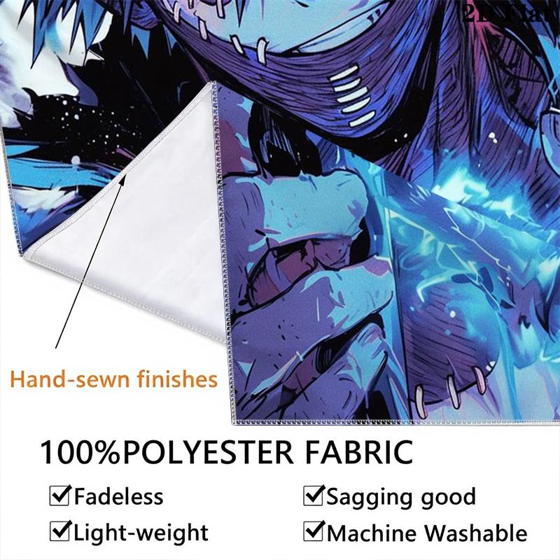My Hero Academia Wall Tapestry Aesthetic Wall Hanging Printed Fabric Blanket Decorative Tapestries for Bedroom Living Room Home Decor