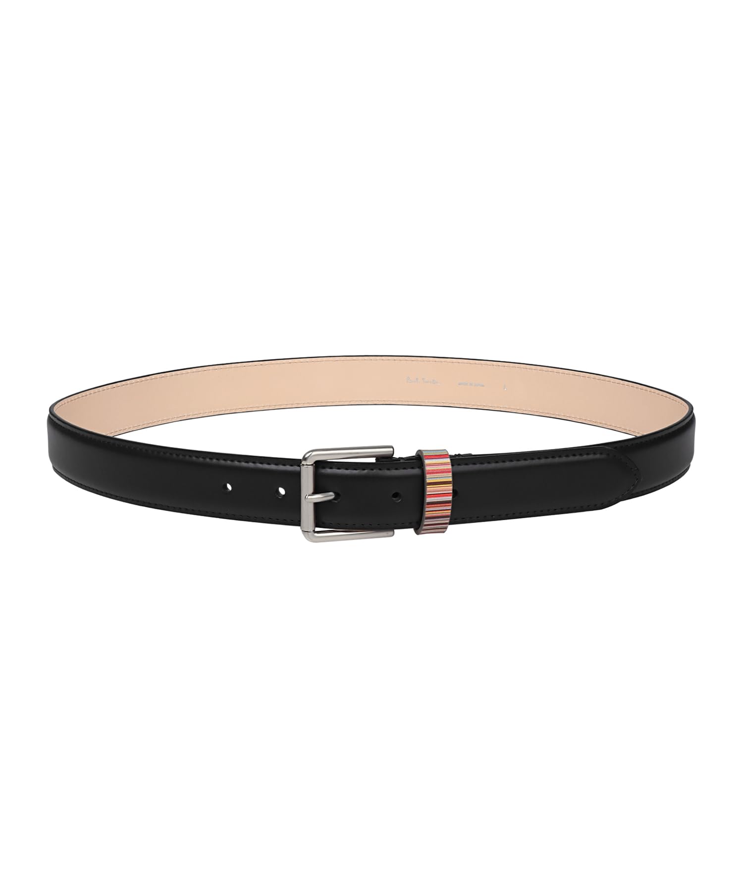 Signature Stripe Loop Belt