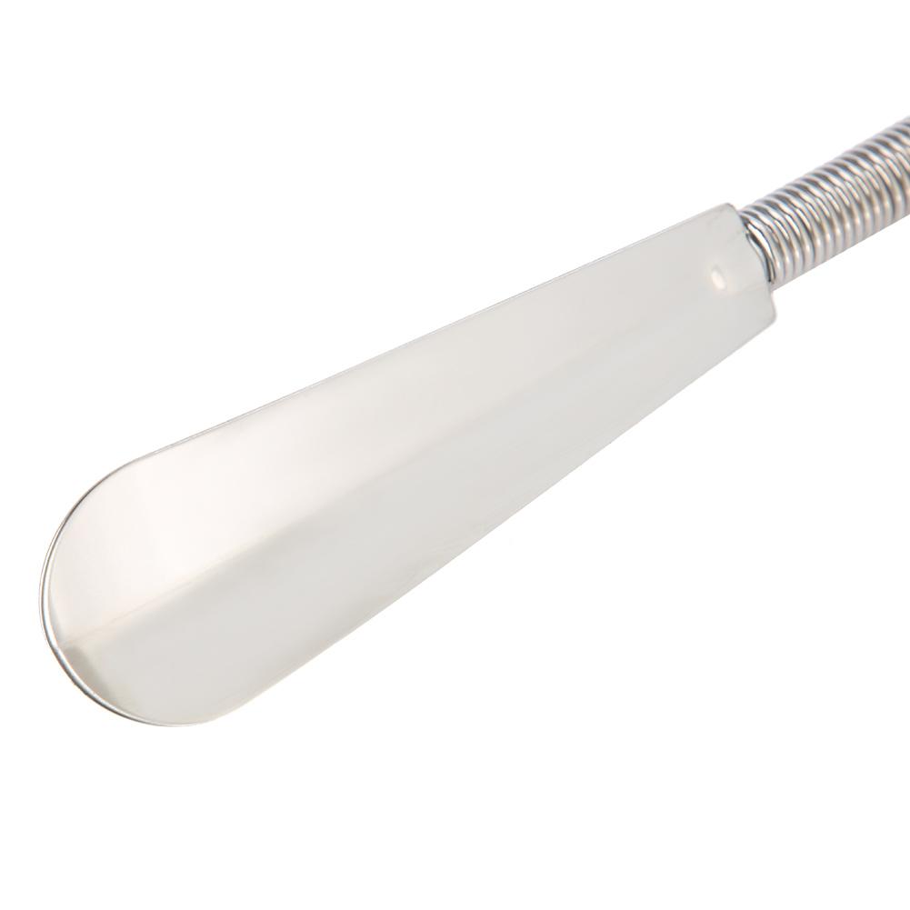 Telescopic Spring Shoe Horn Shoe Accessory Stainless Steel Shoe Lifter for Elderly People