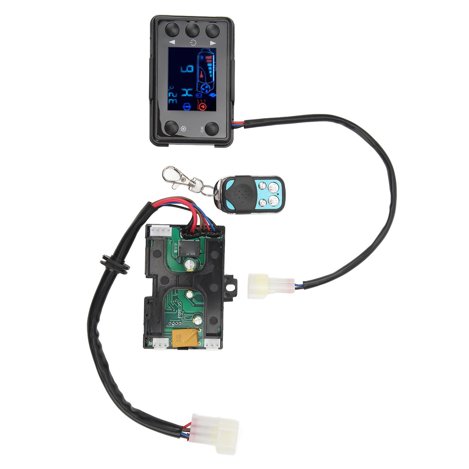 

12 В 5 кВт парковочный обогреватель ЖК-монитор пульт дистанционного управления материнская плата для автомобиля автобус рельсовый воздух дизель