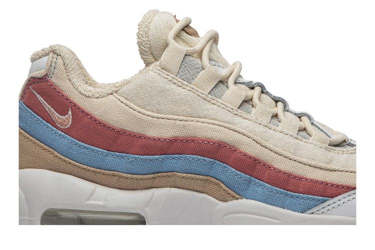 Women's Sneakers Nike Air Max 95 Plant Color Collection Multi-Color (Women's) Beige/Coral-Blue-Tan-White