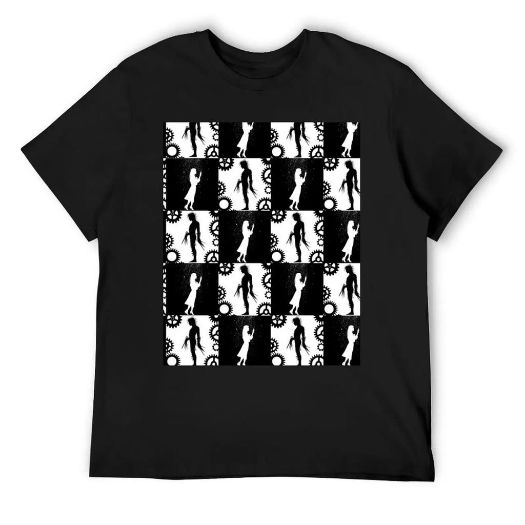 Edward mit den Scherenhänden- T-Shirt Ästhetische Kleidung Vintage T-Shirts Streetwear T-Shirts Oversize Übergroße T-Shirts für Männer